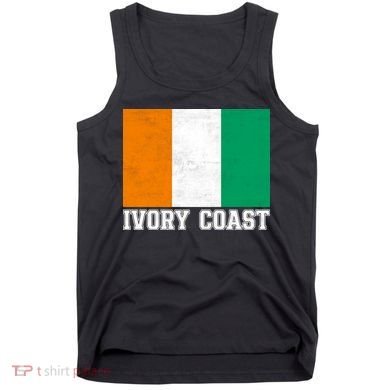 Côte d'Ivoire Flag Inspired Apparel for Proud Fans Tank Top