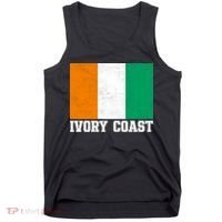 Côte d'Ivoire Flag Inspired Apparel for Proud Fans Tank Top thumb 0