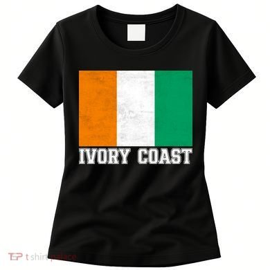 Côte d'Ivoire Flag Inspired Apparel for Proud Fans Women's T-Shirt