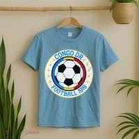 Congo DR Football 1919 Vintage Soccer Fan Apparel T-Shirt thumb 2