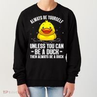 Cute Duck For  Aquatic Bird Rubber Duck Lovers Women's Sweatshirt thumb 0