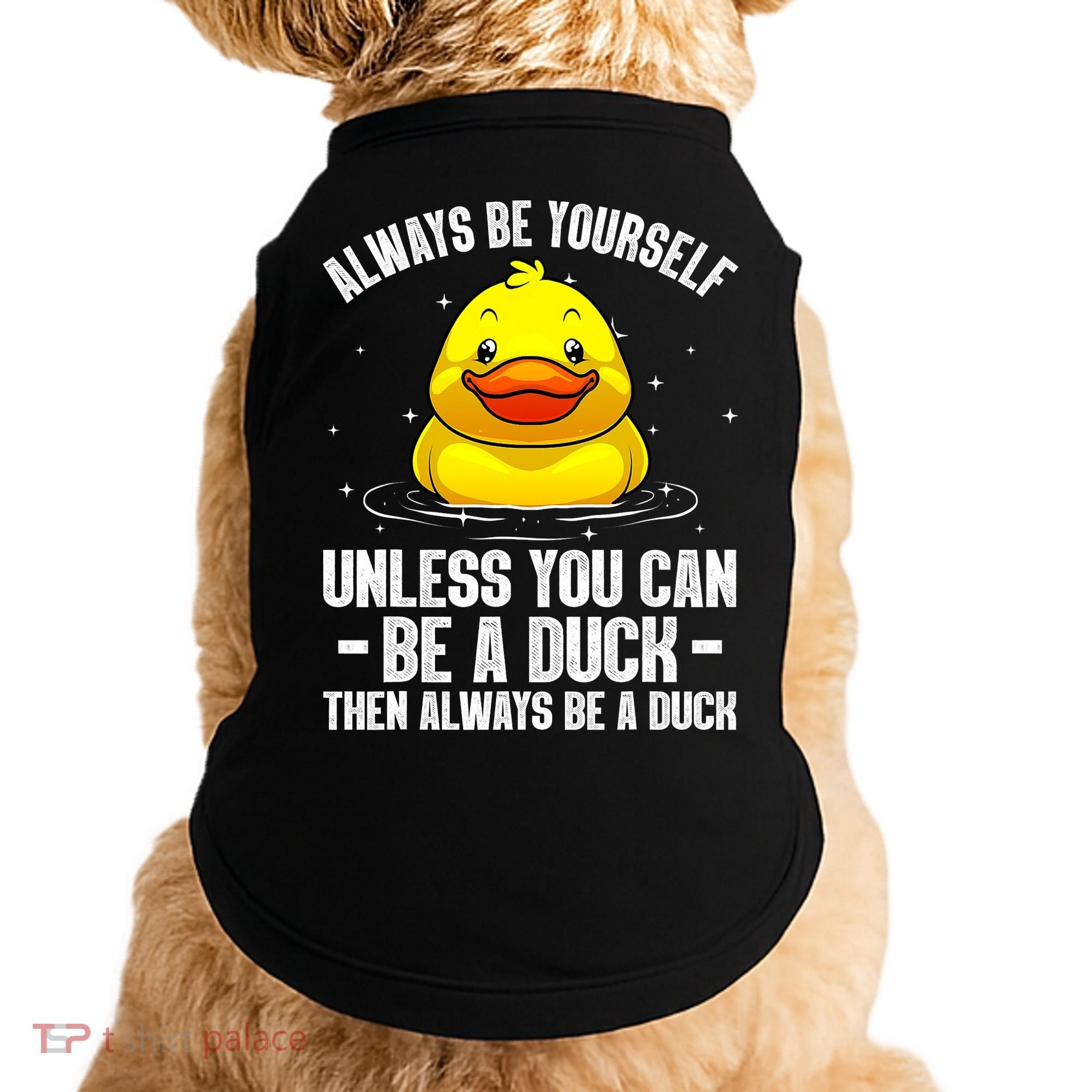 Cute Duck For  Aquatic Bird Rubber Duck Lovers Doggie Tank
