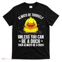 Cute Duck For  Aquatic Bird Rubber Duck Lovers T-Shirt thumb 0