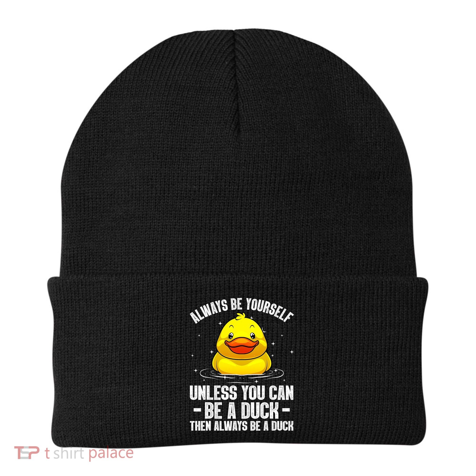 Cute Duck For  Aquatic Bird Rubber Duck Lovers Beanie