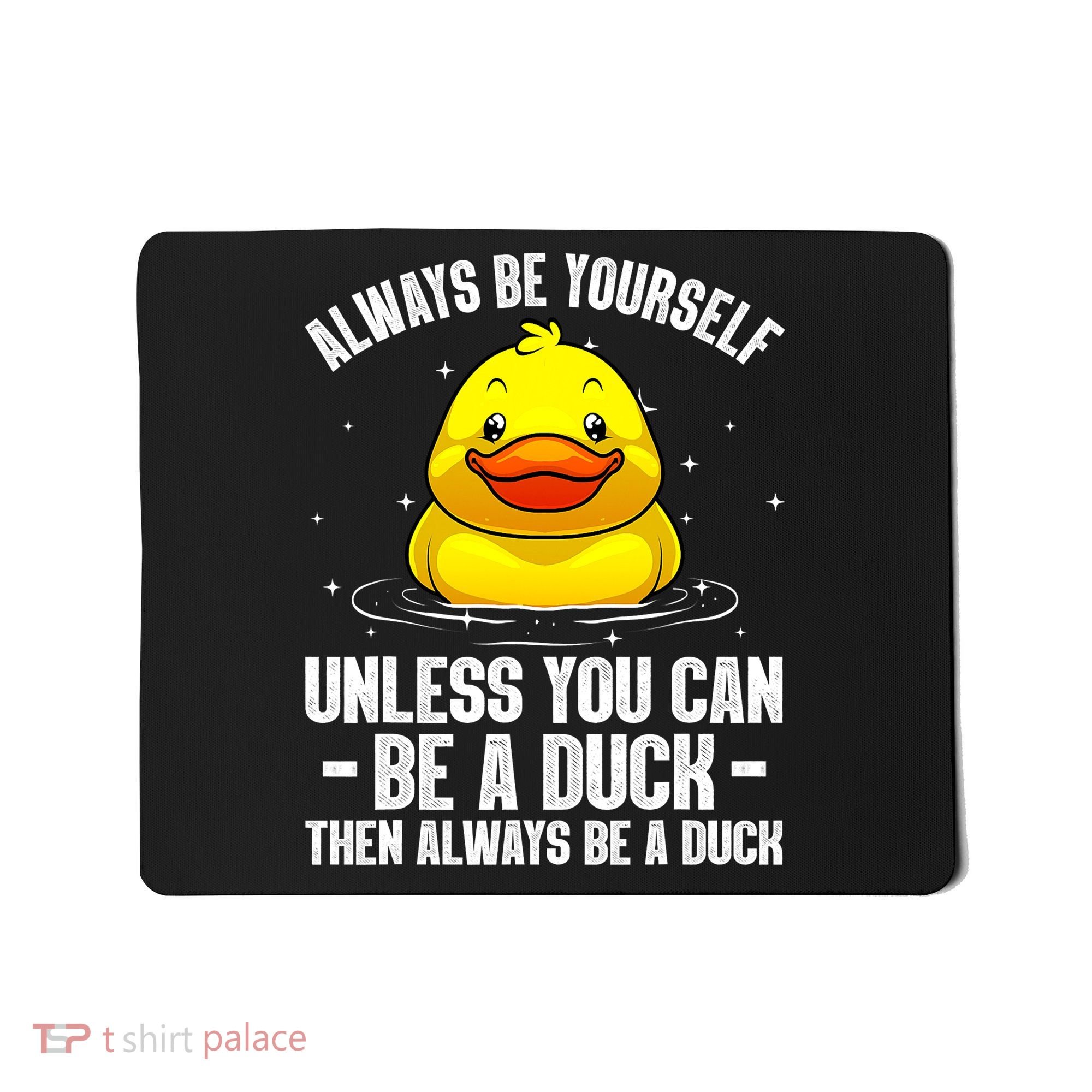 Cute Duck For  Aquatic Bird Rubber Duck Lovers Mousepad