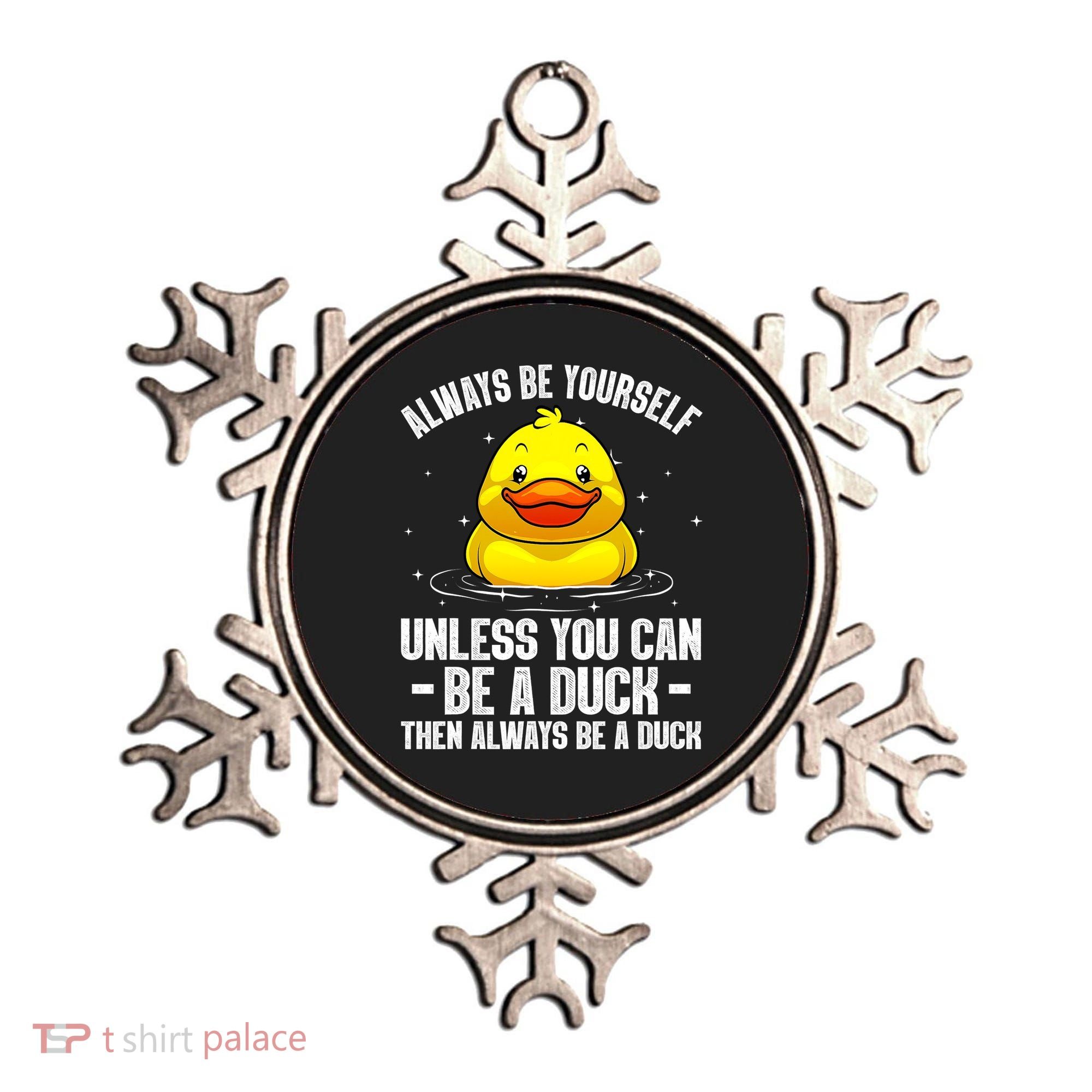 Cute Duck For  Aquatic Bird Rubber Duck Lovers Ornament