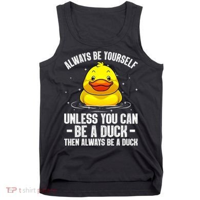 Cute Duck For  Aquatic Bird Rubber Duck Lovers Tank Top