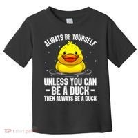 Cute Duck For  Aquatic Bird Rubber Duck Lovers Toddler T-Shirt thumb 0