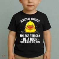 Cute Duck For  Aquatic Bird Rubber Duck Lovers Toddler T-Shirt thumb 2