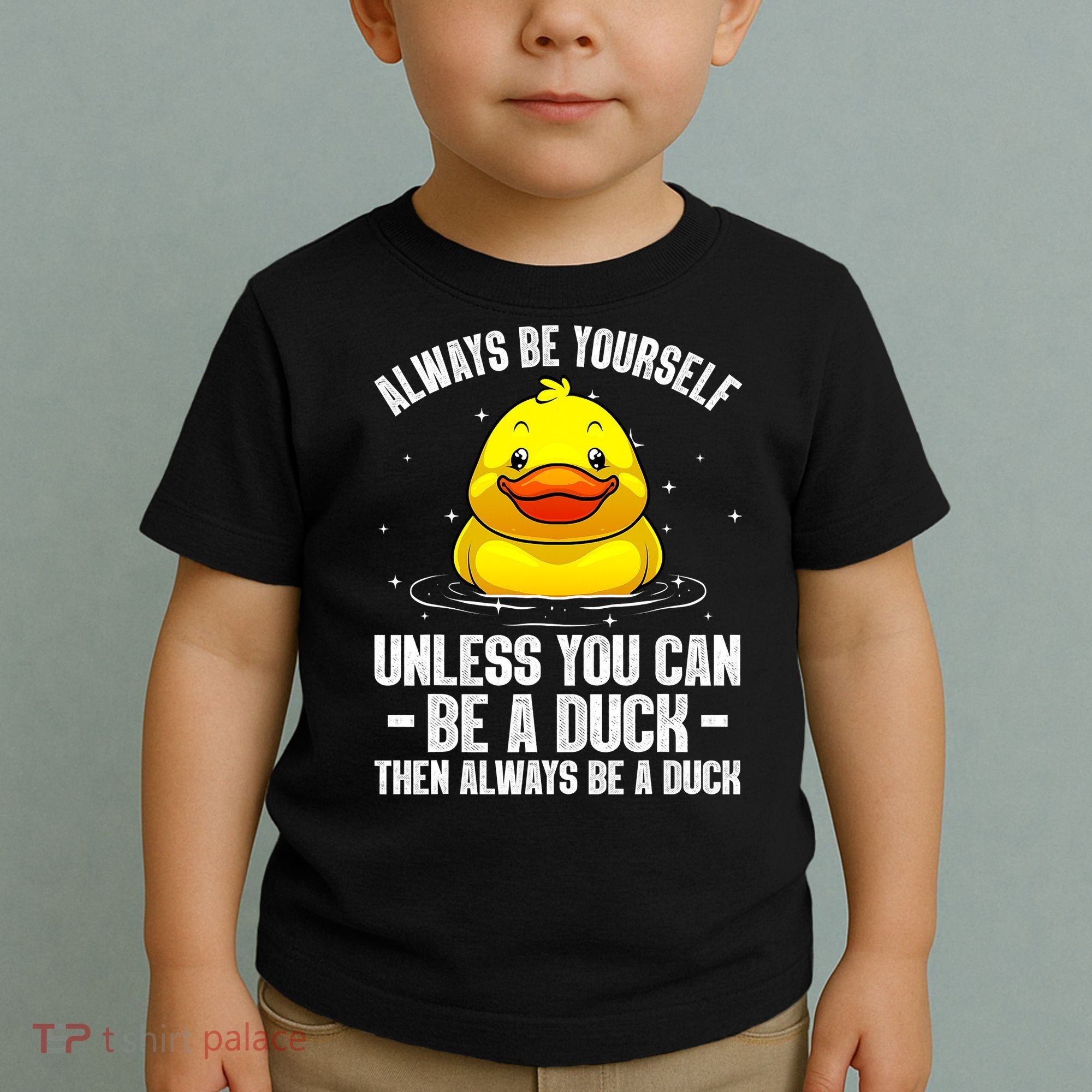 Cute Duck For  Aquatic Bird Rubber Duck Lovers Toddler T-Shirt