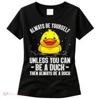 Cute Duck For  Aquatic Bird Rubber Duck Lovers Women's T-Shirt thumb 0