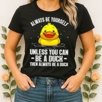 Cute Duck For  Aquatic Bird Rubber Duck Lovers Women's T-Shirt thumb 2