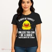 Cute Duck For  Aquatic Bird Rubber Duck Lovers Women's T-Shirt thumb 4