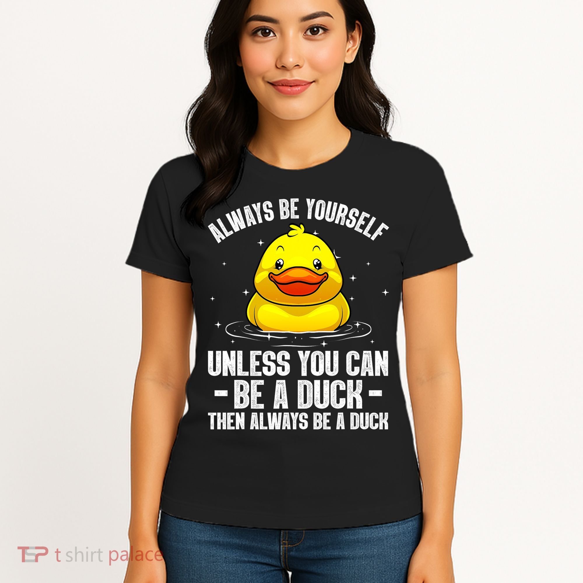 Cute Duck For  Aquatic Bird Rubber Duck Lovers Women's T-Shirt