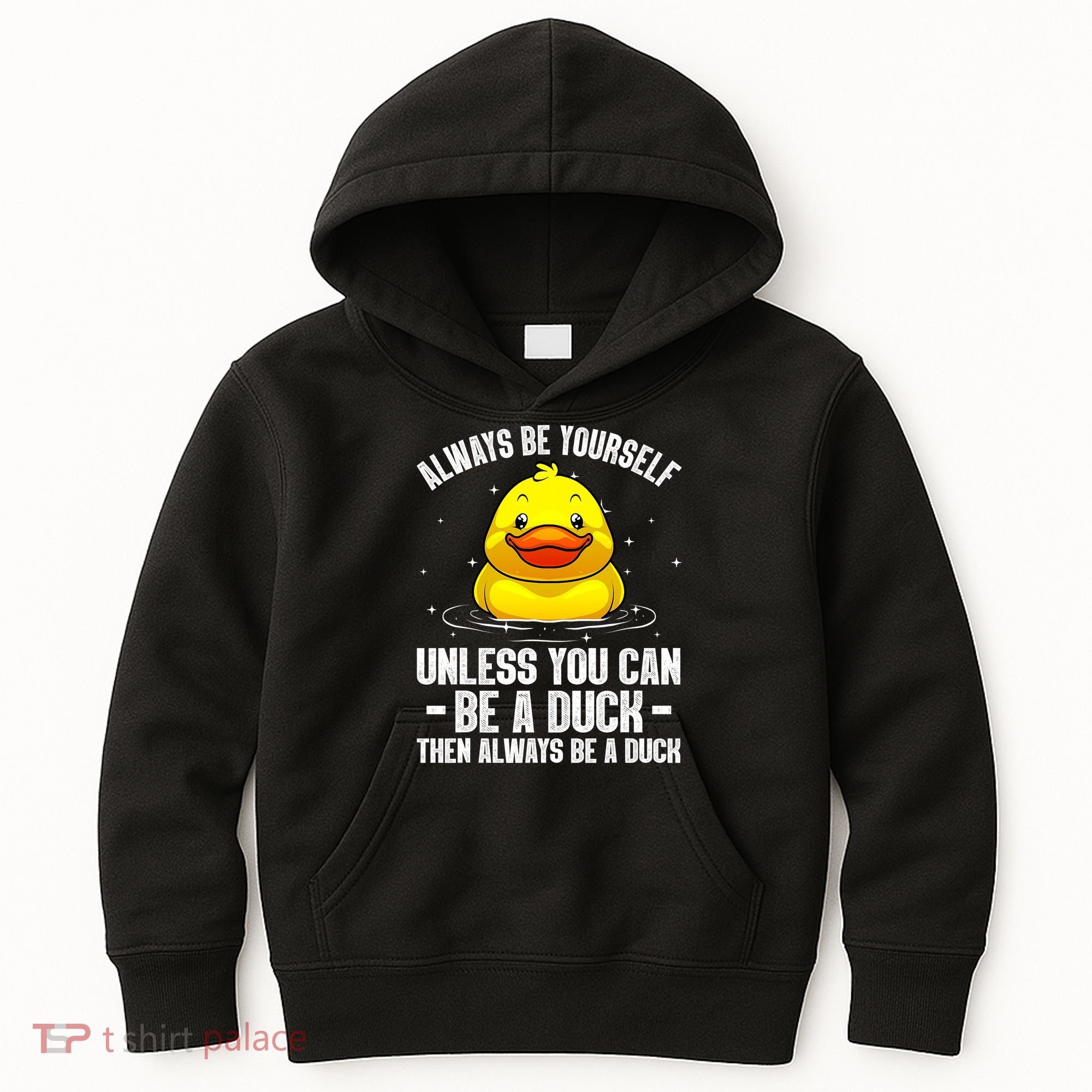 Cute Duck For  Aquatic Bird Rubber Duck Lovers Kids Hoodie