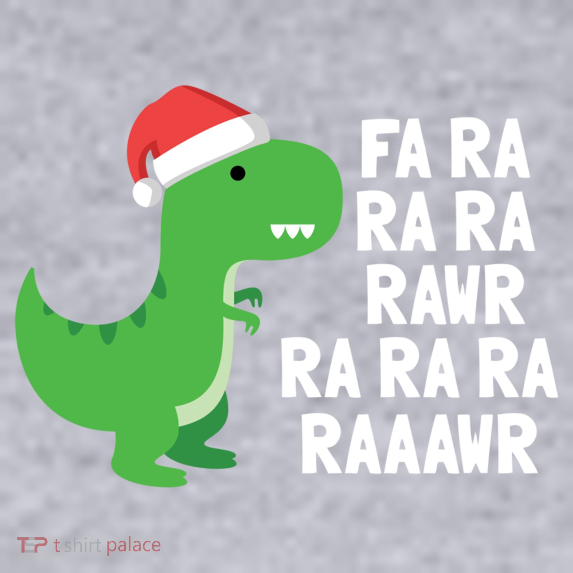 Christmas Dinosaur Fa Ra Rawr Trex Gift Women's Racerback Cropped Tank