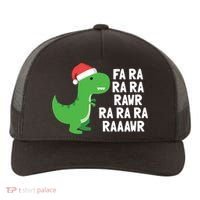 Christmas Dinosaur Fa Ra Rawr Trex Gift Yupoong Adult 5-Panel Trucker Hat thumb 0
