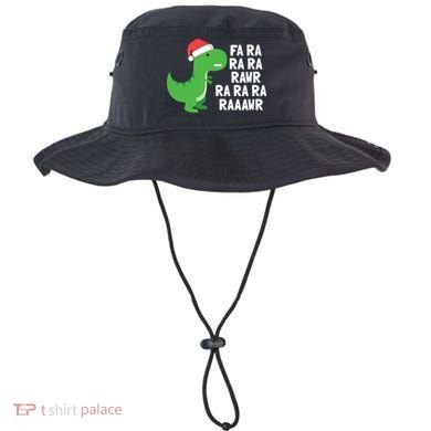 Christmas Dinosaur Fa Ra Rawr Trex Gift Bucket Hat