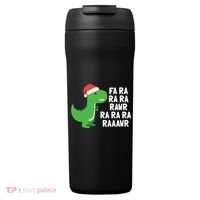 Christmas Dinosaur Fa Ra Rawr Trex Gift 24oz Duet Stainless Steel Tumbler thumb 0