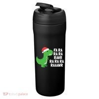 Christmas Dinosaur Fa Ra Rawr Trex Gift 24oz Duet Stainless Steel Tumbler thumb 3