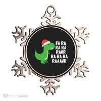 Christmas Dinosaur Fa Ra Rawr Trex Gift Ornament thumb 0