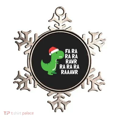 Christmas Dinosaur Fa Ra Rawr Trex Gift Ornament