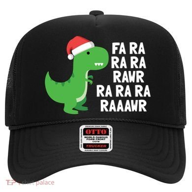 Christmas Dinosaur Fa Ra Rawr Trex Gift Hat