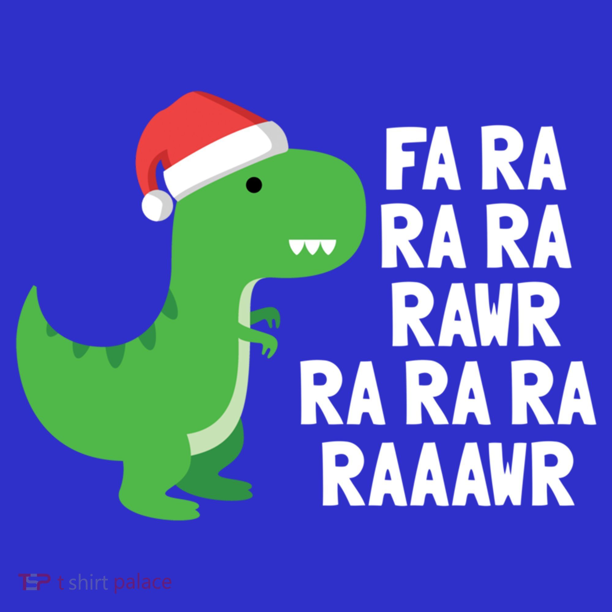 Christmas Dinosaur Fa Ra Rawr Trex Gift Ladies Essential Flowy Tank