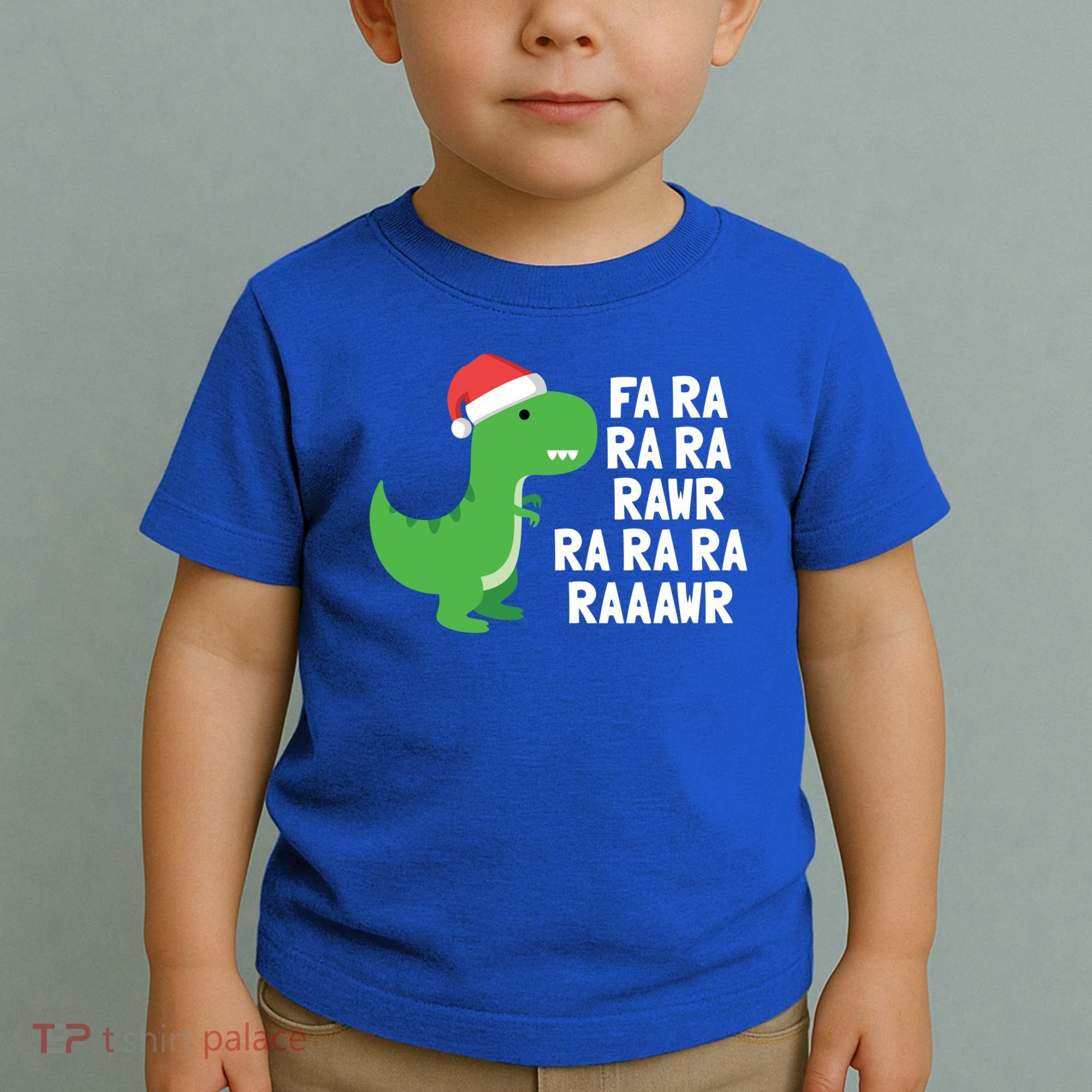 Christmas Dinosaur Fa Ra Rawr Trex Gift Toddler T-Shirt