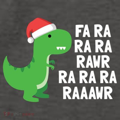 Christmas Dinosaur Fa Ra Rawr Trex Gift Vector Backpack