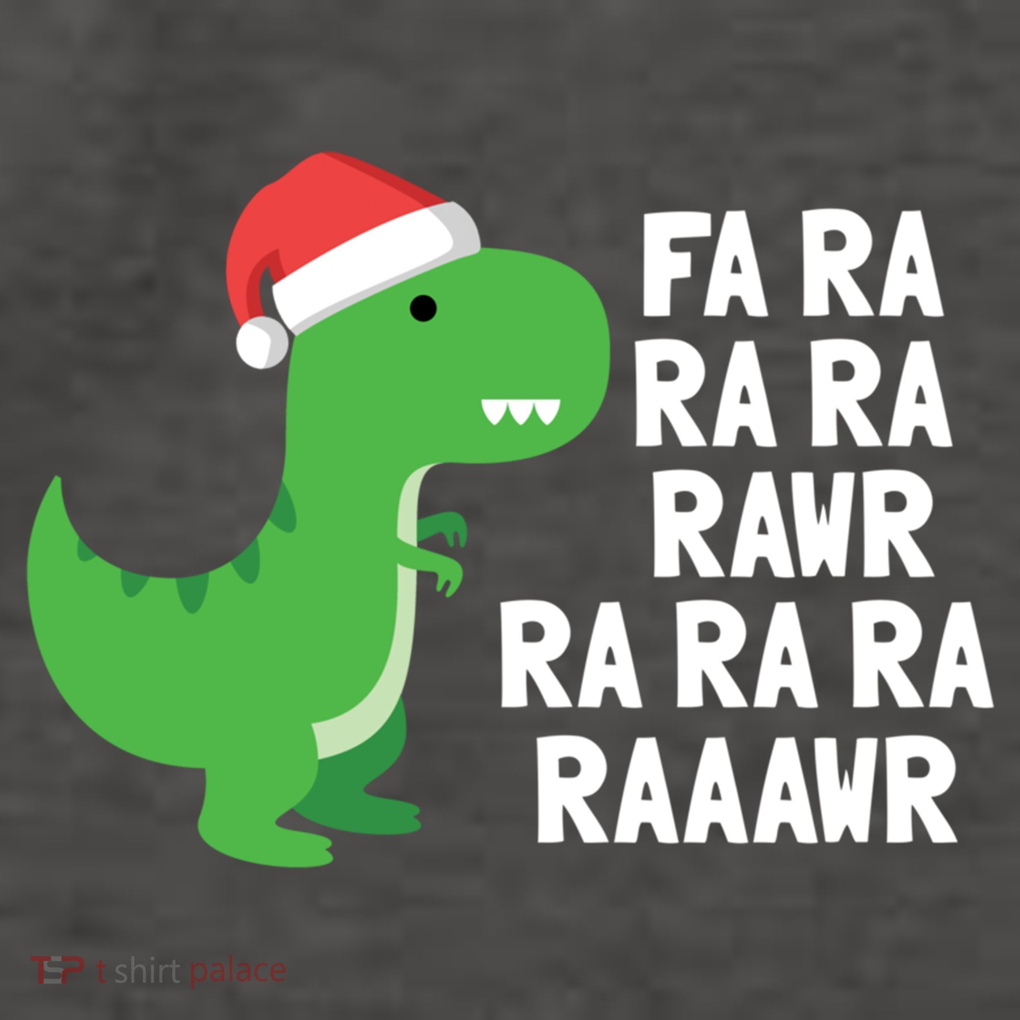 Christmas Dinosaur Fa Ra Rawr Trex Gift Vector Backpack
