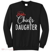 Chief's Daughter Firefighter Gifts For Fire Chief’s Girl Sweatshirt thumb 0