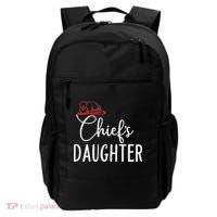 Chief's Daughter Firefighter Gifts For Fire Chief’s Girl Backpack thumb 0