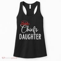 Chief's Daughter Firefighter Gifts For Fire Chief’s Girl Women's Tank Top thumb 0