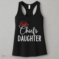 Chief's Daughter Firefighter Gifts For Fire Chief’s Girl Women's Tank Top thumb 3