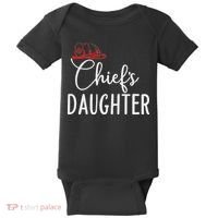 Chief's Daughter Firefighter Gifts For Fire Chief’s Girl Baby Bodysuit thumb 0