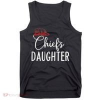 Chief's Daughter Firefighter Gifts For Fire Chief’s Girl Tank Top thumb 0