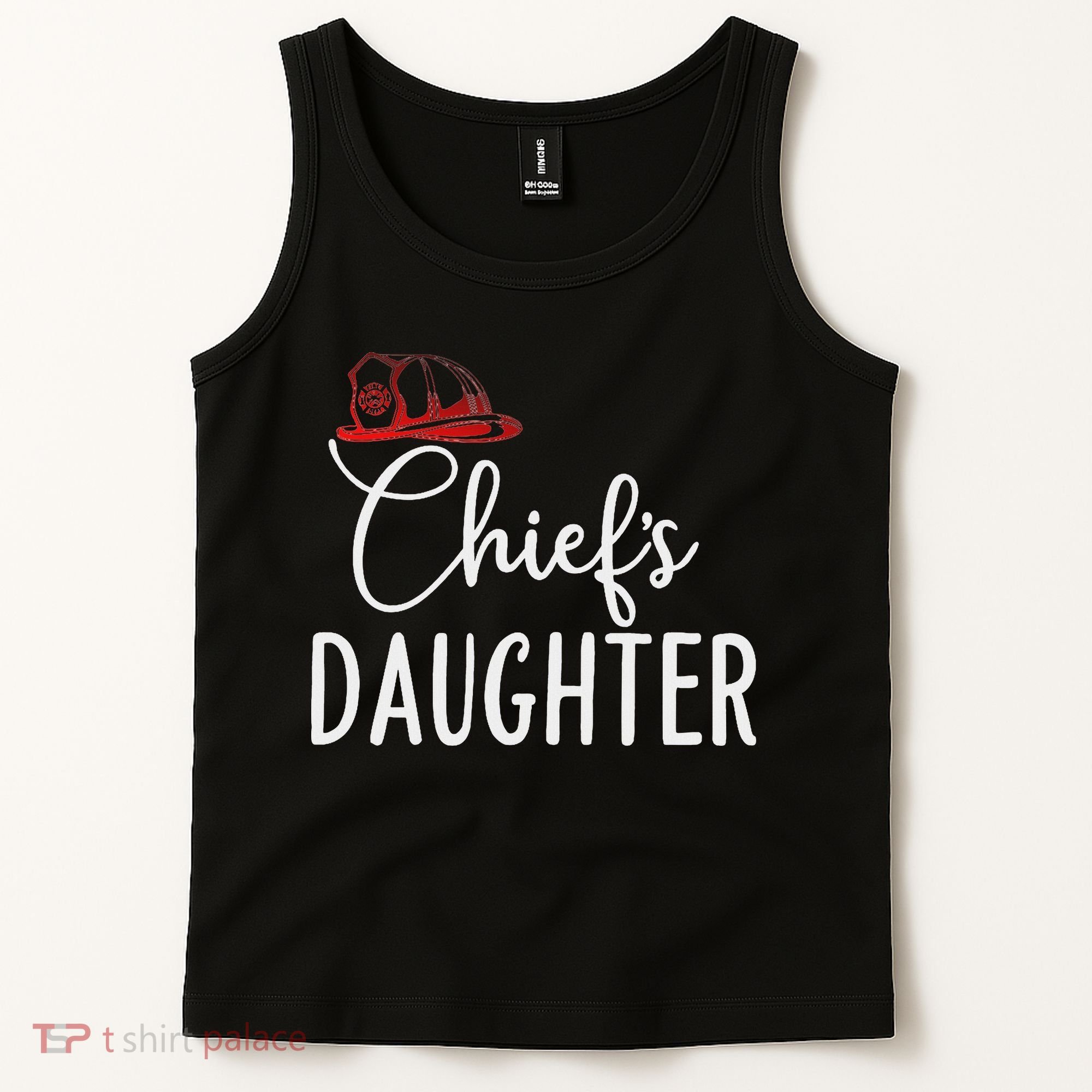 Chief's Daughter Firefighter Gifts For Fire Chief’s Girl Tank Top