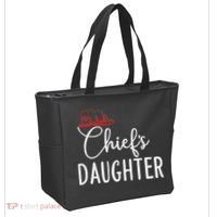 Chief's Daughter Firefighter Gifts For Fire Chief’s Girl Tote Bag thumb 2