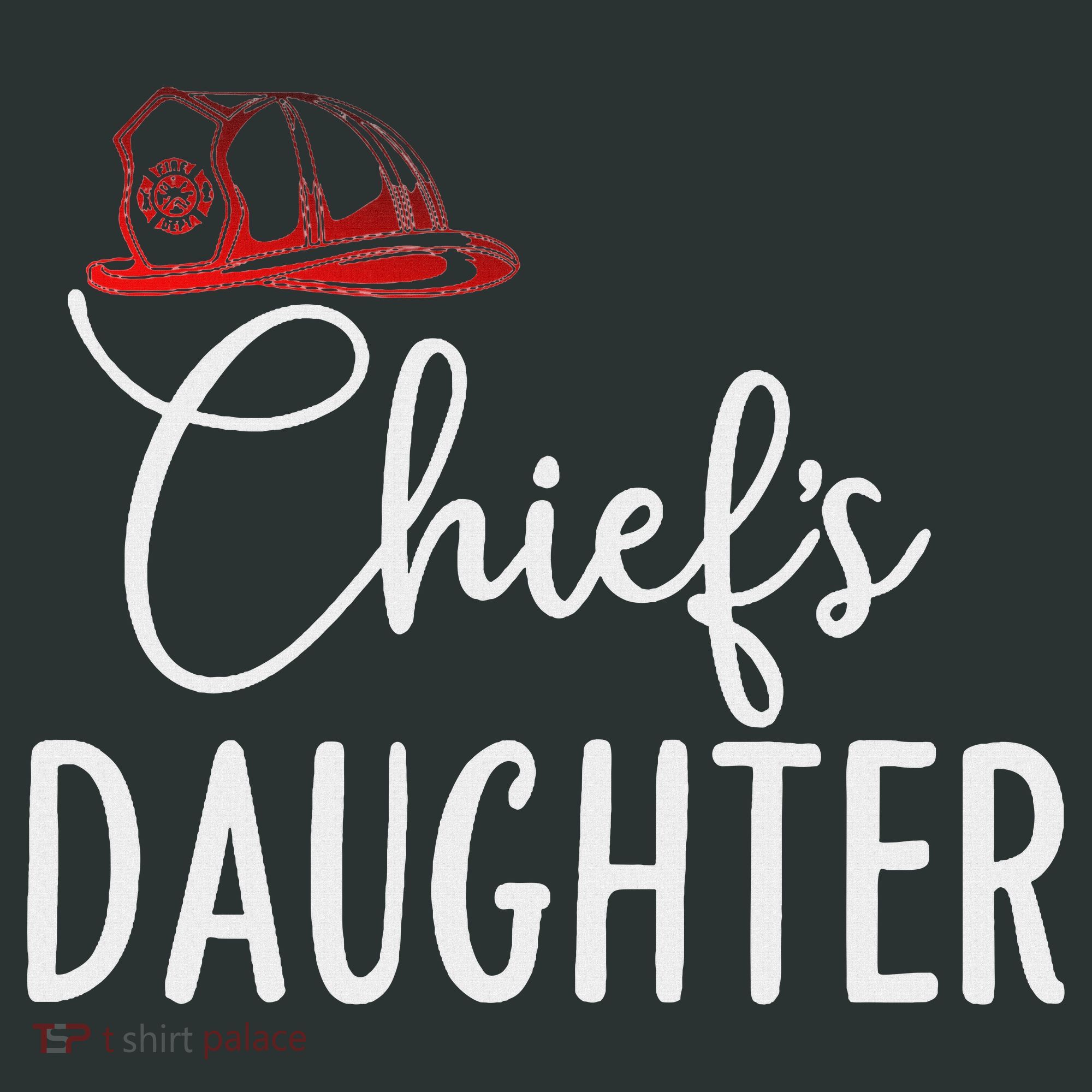 Chief's Daughter Firefighter Gifts For Fire Chief’s Girl Infant Baby Jersey Bodysuit