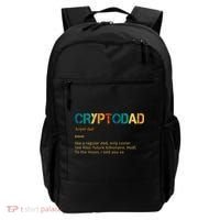 Cryptodad Definition Funny Future Billionaire Backpack thumb 0