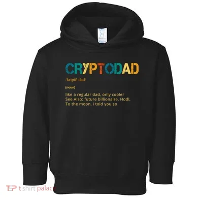Cryptodad Definition Funny Future Billionaire Toddler Hoodie