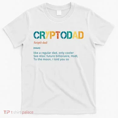 Cryptodad Definition Funny Future Billionaire T-Shirt