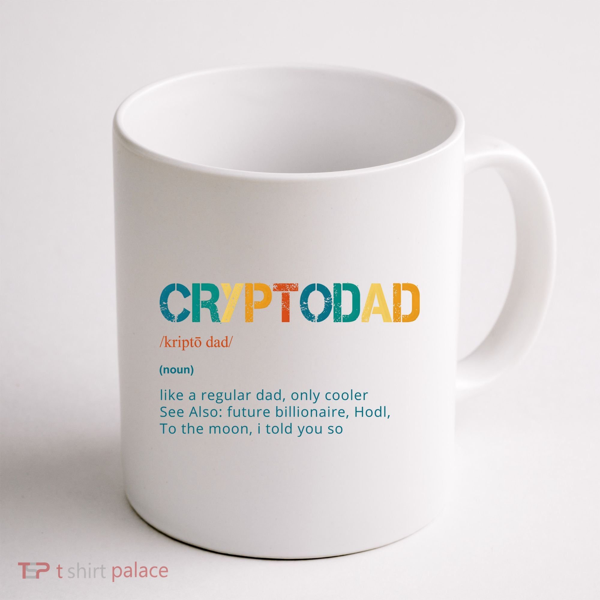 Cryptodad Definition Funny Future Billionaire Coffee Mug