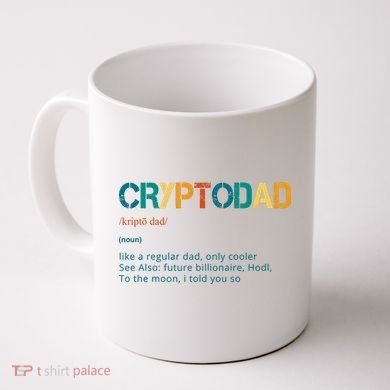 Cryptodad Definition Funny Future Billionaire Coffee Mug