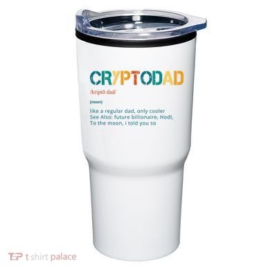 Cryptodad Definition Funny Future Billionaire Tumbler
