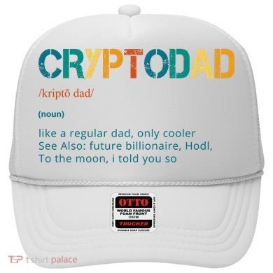 Cryptodad Definition Funny Future Billionaire Hat