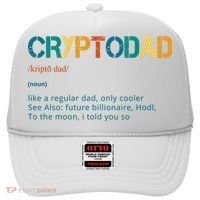 Cryptodad Definition Funny Future Billionaire Hat thumb 0