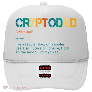 Cryptodad Definition Funny Future Billionaire Hat