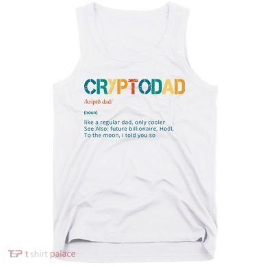 Cryptodad Definition Funny Future Billionaire Tank Top